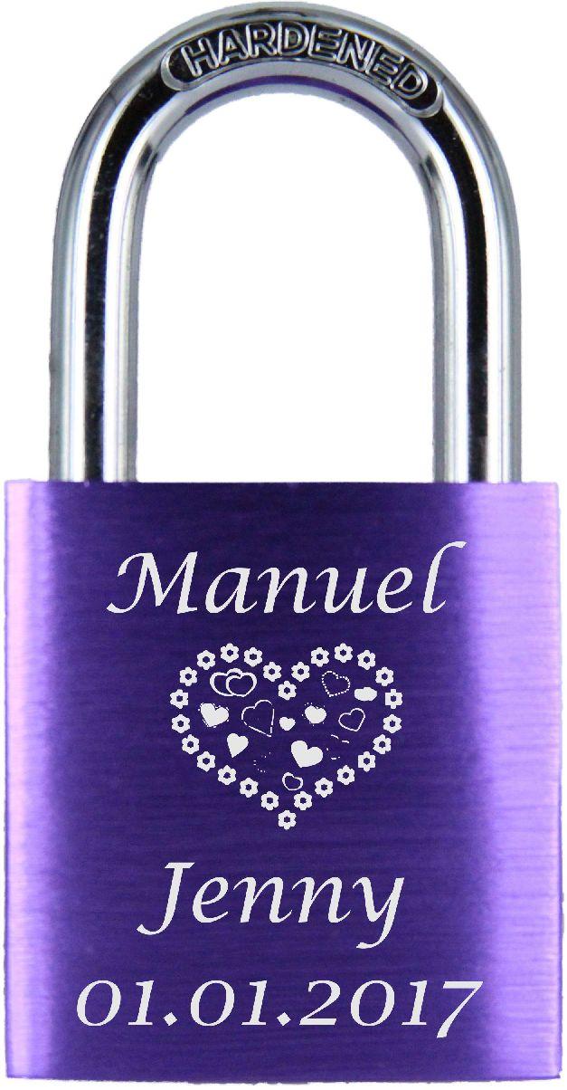 LoveGoals Liebesschloss Motiv M013