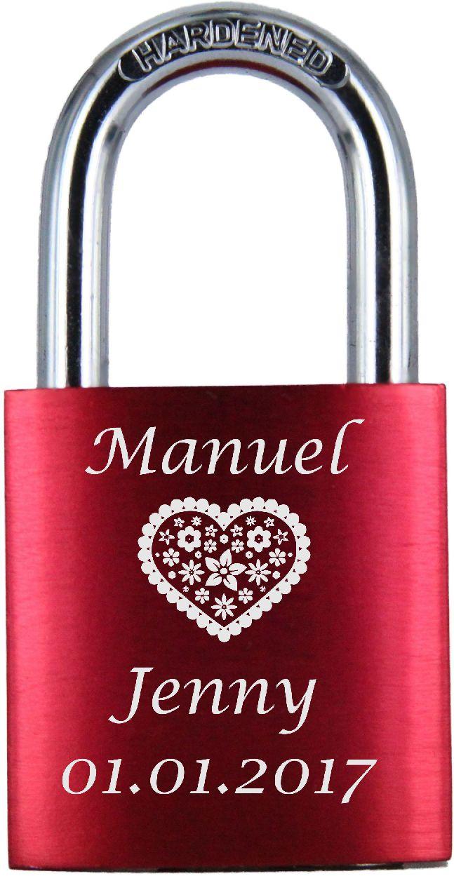 LoveGoals Liebesschloss Motiv M006