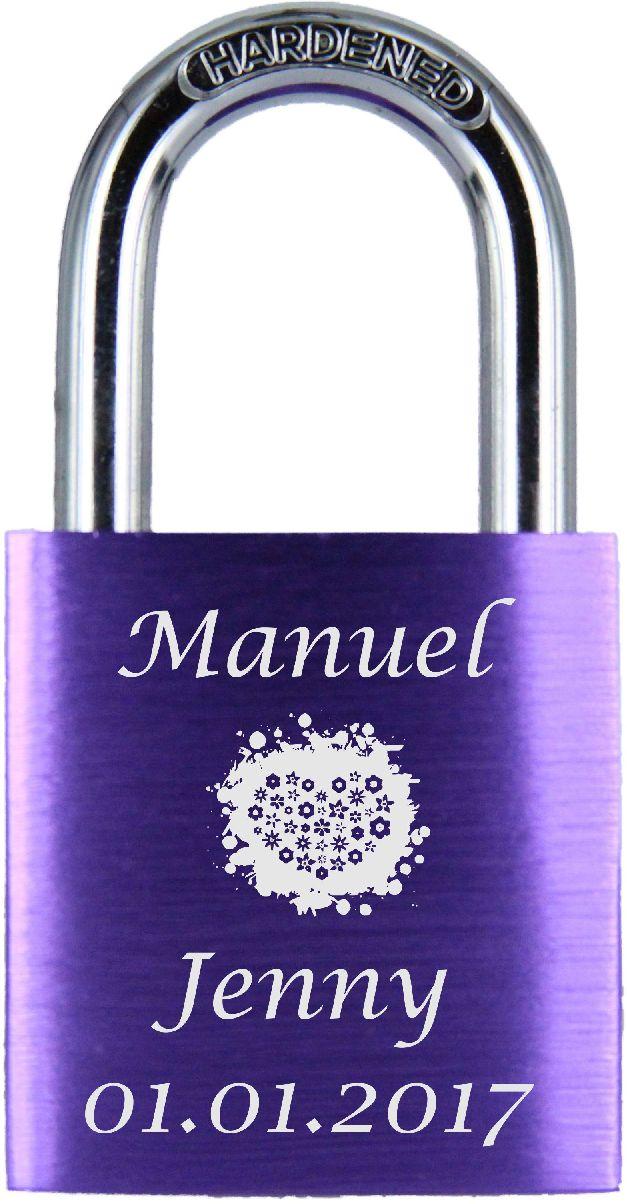 LoveGoals Liebesschloss Motiv M012