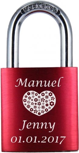 LoveGoals Liebesschloss Motiv M017