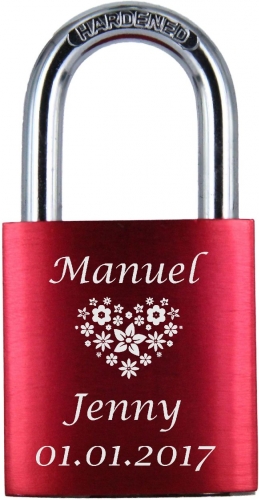 LoveGoals Liebesschloss Motiv M015