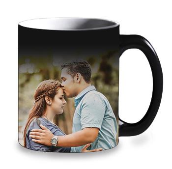 LOVEGOALS Kaffeetasse Zaubertasse mit magischem Thermo-Effekt