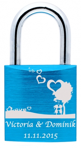 LoveGoals Liebesschloss Motiv M038