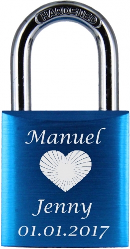 LoveGoals Liebesschloss Motiv M018